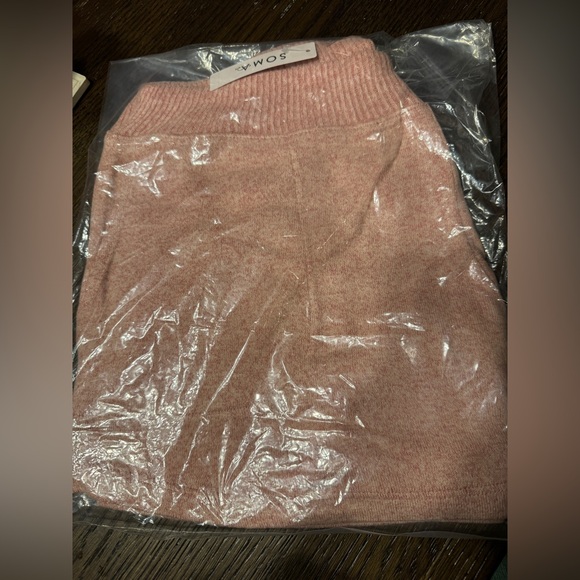 NEW Soma CozyLuxe Pajama Short Cameo Pink / Dusty Rose Super soft - Picture 4 of 4
